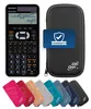 Sharp EL-W550 XG Taschenrechner mit Schutztasche in schwarz Produktbild-Vorschau 1