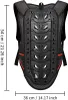Rückenprotektor Wirbelsäulenschutz MTB Motocross Snowboard Produktbild-Vorschau 4