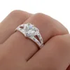 Damen-Ring aus 925er-Sterlingsilber mit Kristallen, Produktbild-Vorschau 7