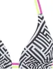 Buffalo Triangel-Bikini-Top Gioletta schwarz-weiß Größe 40 Produktbild-Vorschau 5