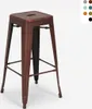 sgabello da bar in metallo dal design industriale 78cm in Anteprima dell’immagine prodotto 6