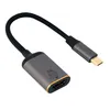 SYSTEM-S USB4 USB Kabel 10 cm Typ C Stecker zu HDMI 2.1 Produktbild-Vorschau 2