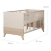 Babyzimmer-Duo: Umbaubares Babybett 70 x 140 cm + Produktbild-Vorschau 5