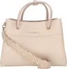 A studio shot of a beige Valentino handbag with gold accents. Náhled obrázku produktu