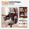 Ergonomická kancelárska stolička určená na hranie, vybavená Náhľad obrázku produktu 2