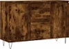 vidaXL Credenza in rovere fumé 101,5x35x70 cm Materiale a Anteprima dell’immagine prodotto 2