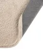 BELIANI Chlupatý koberec béžový polyester 140 x 140 cm Náhled obrázku produktu 6