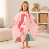 Strandtuch-Poncho für Kinder mit Kapuze - Meerjungfrau, 150 Produktbild-Vorschau 3