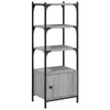 VidaXL 839001, Szary, Dąb, Metal, Drewno, 30 kg, 410 mm, Podgląd zdjęcia produktu 1