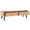 vidaXL Mobile TV in legno massiccio di abete 120x33x35 cm Anteprima dell’immagine prodotto 2