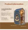 3D puzzle, knižný výklenok Leonardo Da Vinci, drevo, Náhľad obrázku produktu 7
