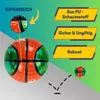 Mini Bouncing Basketball - Orange/Grün, Farbe:orange/blau, Produktbild-Vorschau 5