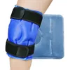 Knie Kühlmanschette mit Klettverschluss, Knie Kühlbandage Produktbild-Vorschau 2