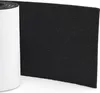 A roll of black felt with a white backing is shown, with the felt unrolled to reveal its texture. Produktbild-Vorschau