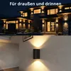 Grafner® Aluminium Wandlampe 37WB-2 Leuchte Lichtschein Produktbild-Vorschau 6