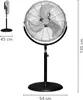 TROTEC Standventilator TVM 18 S | 100 Watt Leistung | Produktbild-Vorschau 4