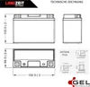 Langzeit Gel Motorradbatterie YT9B-4 9Ah 12V Produktbild-Vorschau 5