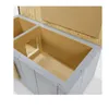 QLS Casetta per gatti in legno 86x47x37cm con anticamera Anteprima dell’immagine prodotto 11