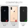 kwmobile Handyhülle für Apple iPhone X Hülle - Case Silikon Produktbild-Vorschau 5
