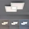 LeuchtenDirekt LED Deckenleuchte Edging Weiß 68x68cm 59W Produktbild-Vorschau 5