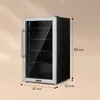 Klarstein Mini Kühlschrank mit Glastür, Mini-Kühlschrank Produktbild-Vorschau 5