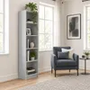 SELO Bibliothèque moderne 50 x 31 x 183 cm – Gris cendré – Voir les images du produit 2