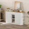 Credenza HOMCOM con cassetto, 2 ante e 2 ripiani aperti Anteprima dell’immagine prodotto 7