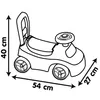 Smoby Voiture à glisser rose Voir les images du produit 3