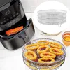Airfryer Rost 20.5 cm - 2er Set Edelstahl Grillrost - Produktbild-Vorschau 5