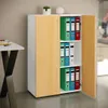 LonaXLDT Büroschrank 2 Türen weiß, buche. Produktbild-Vorschau 3