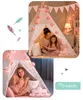 Nukido 740022 Kindertent met guirlande en lichtjes - roze Productafbeelding-voorbeeld 27