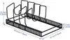 Topfdeckelhalter, Deckelhalter Schublade für Topfdeckel, Produktbild-Vorschau 2