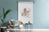MuchoWow® Wandteppich Wandbehang Oktopus - Meer - Aquarell Produktbild-Vorschau 5