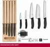 Swiss Classic, držák na nože do zásuvky, bukové dřevo, 5 ks Náhled obrázku produktu 5