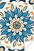 MuchoWow® Poster Sonnenblume - Blau - Orange - Abstrakt Produktbild-Vorschau 1