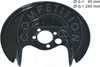 AIC Spritzblech Bremsscheibe für VW POLO (6N2) Hinten Links Produktbild-Vorschau 5