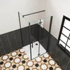 76x80cm 195cm 6mm Falttür Duschtür Eckdusche Glastür Produktbild-Vorschau 2