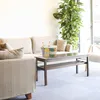 Relaxdays Cestino in filo metallico con manico, rotondo, Anteprima dell’immagine prodotto 2