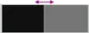 A split image showing a black side and a gray side, with a purple arrow indicating movement between them. Voir les images du produit
