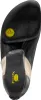 Sohle des Schnür-Kletterschuhs "Katana Laces Woman" von La Sportiva; mit markanter Gummisohle und gelbem Logo. Produktbild-Vorschau