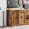vidaXL Garážová skrinka na skladovanie starého dreva z Náhľad obrázku produktu 2