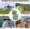 COSTWAY 20L+12L toilette da campeggio con serbatoio di Anteprima dell’immagine prodotto 2
