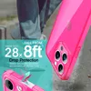 Neon Hülle für iPhone 14 Pro Max, Durchscheinend Bunt Produktbild-Vorschau 2