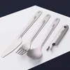 Lixada 4-in-1 Titan Besteck Besteck Set Leichter Essloeffel Produktbild-Vorschau 6