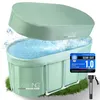 LIVIKING® Eisbad + Faltbare Badewanne Erwachsene [120cm - Produktbild-Vorschau 1
