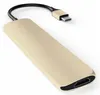 Satechi Type-C USB Passthrough HDMI Hub gold Produktbild-Vorschau 5