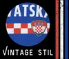 Kroatien T Shirt Herren Damen Uni – Hrvatska Croatia Fahne Produktbild-Vorschau 2