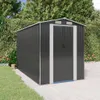 vidaXL Prístrešok na náradie Antracit 192x357x223 cm Náhľad obrázku produktu 2