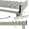 Weide Classic | Pergola Aluminium freistehend | 3 x 4 M | Produktbild-Vorschau 5