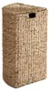 Eckiger Wäschekorb aus Wasserhyazinthe – H 66 cm Produktbild-Vorschau 6